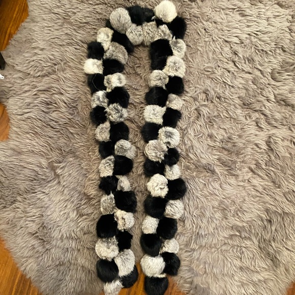 CEJON RABBIT FUR SCARF - Picture 2 of 5